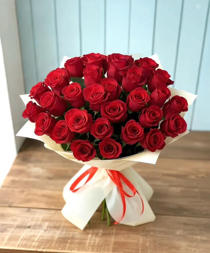 Букет 29 Красных роз в Нефтекамске