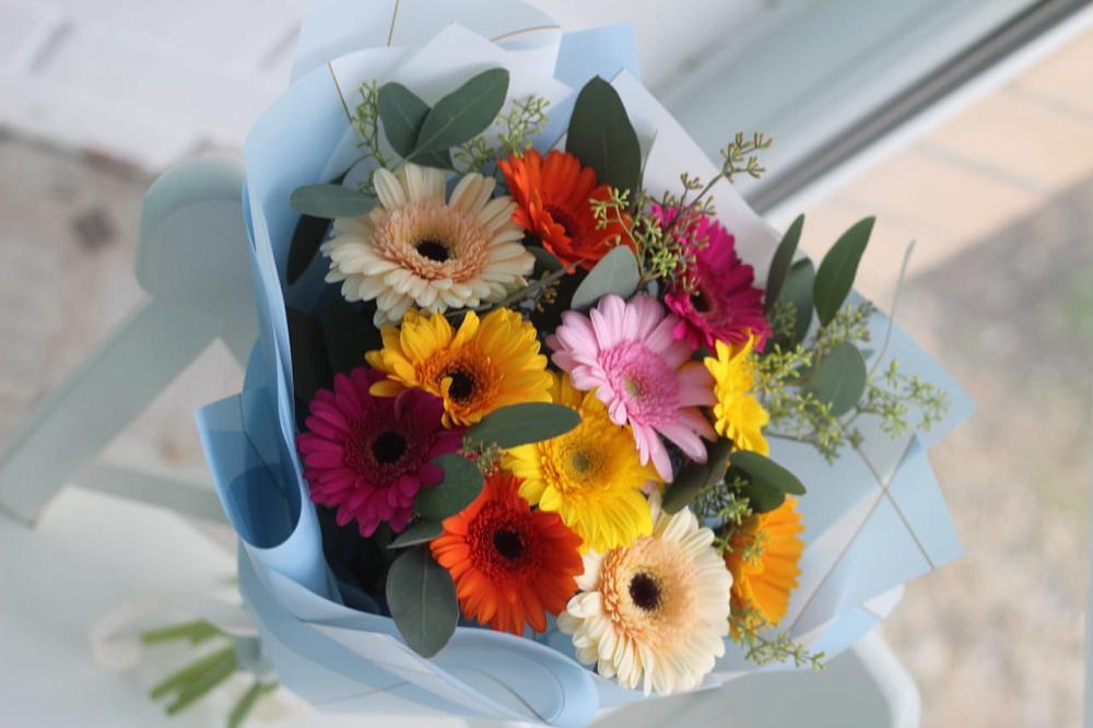 Букет цветов из: Герберы в Нефтекамске