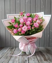 Букет Розовый кустик #REPLACE_PRED# Нефтекамске