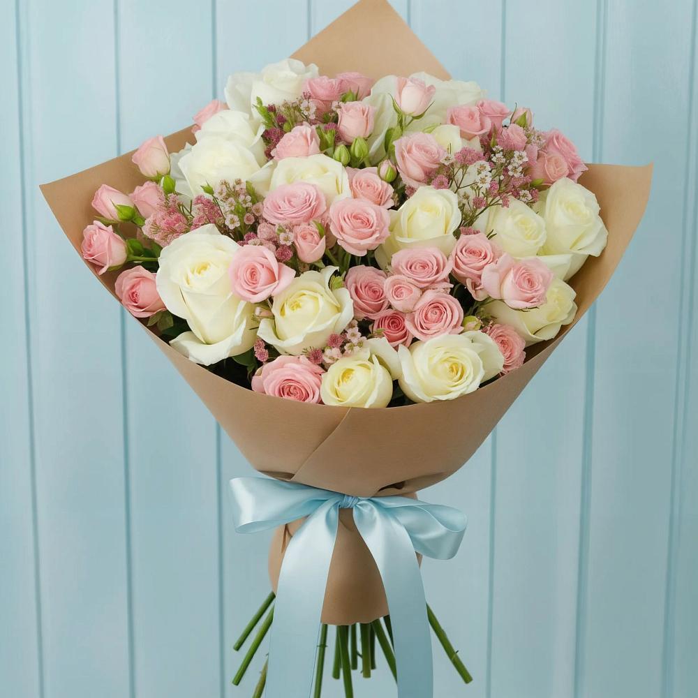 Букет цветов из: Розы в Нефтекамске