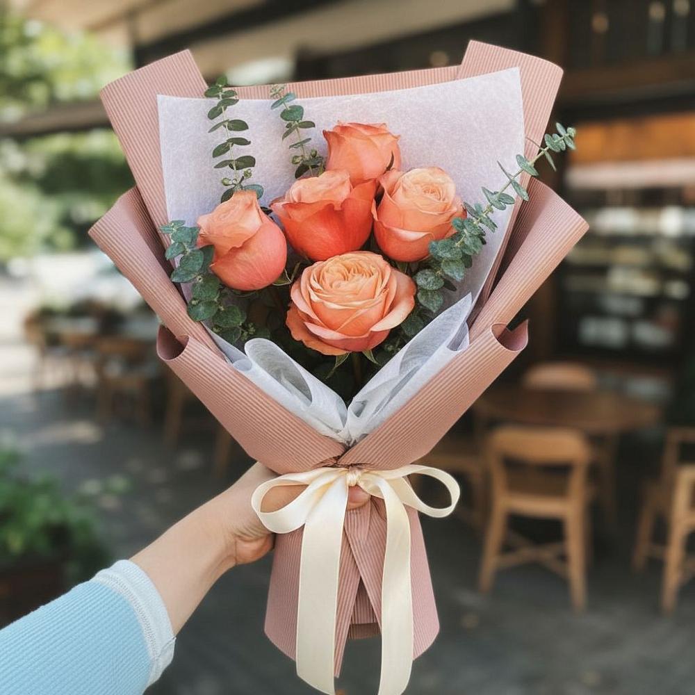 Букет цветов из: Розы в Нефтекамске