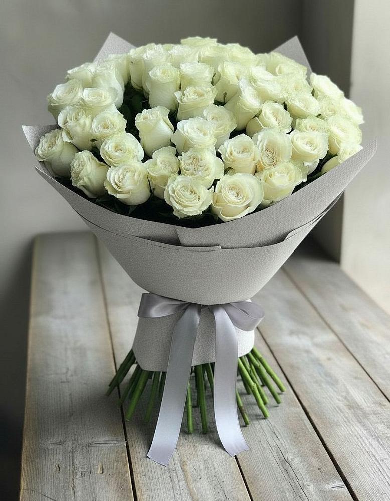 Букет 35 Белых роз в Нефтекамске