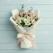 Букет цветов из:  Альстромерии в Нефтекамске