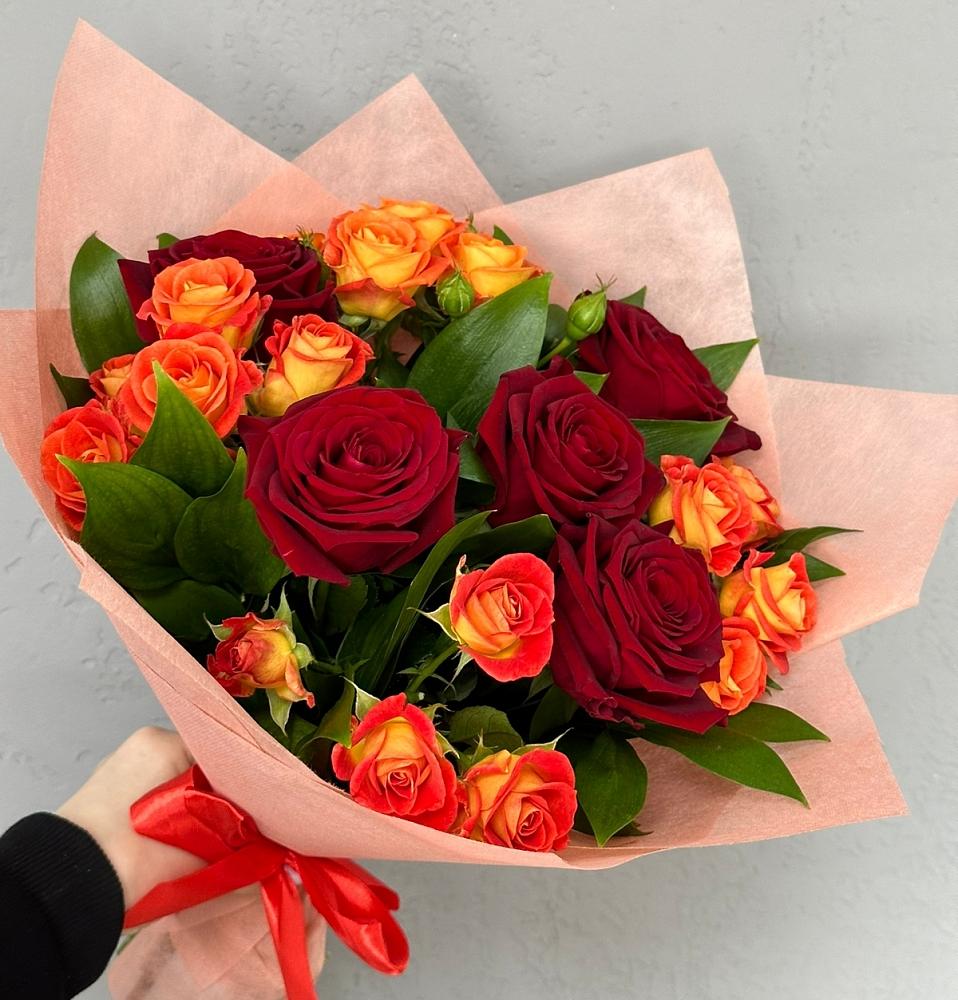 Букет Любовь и восторг в Нефтекамске