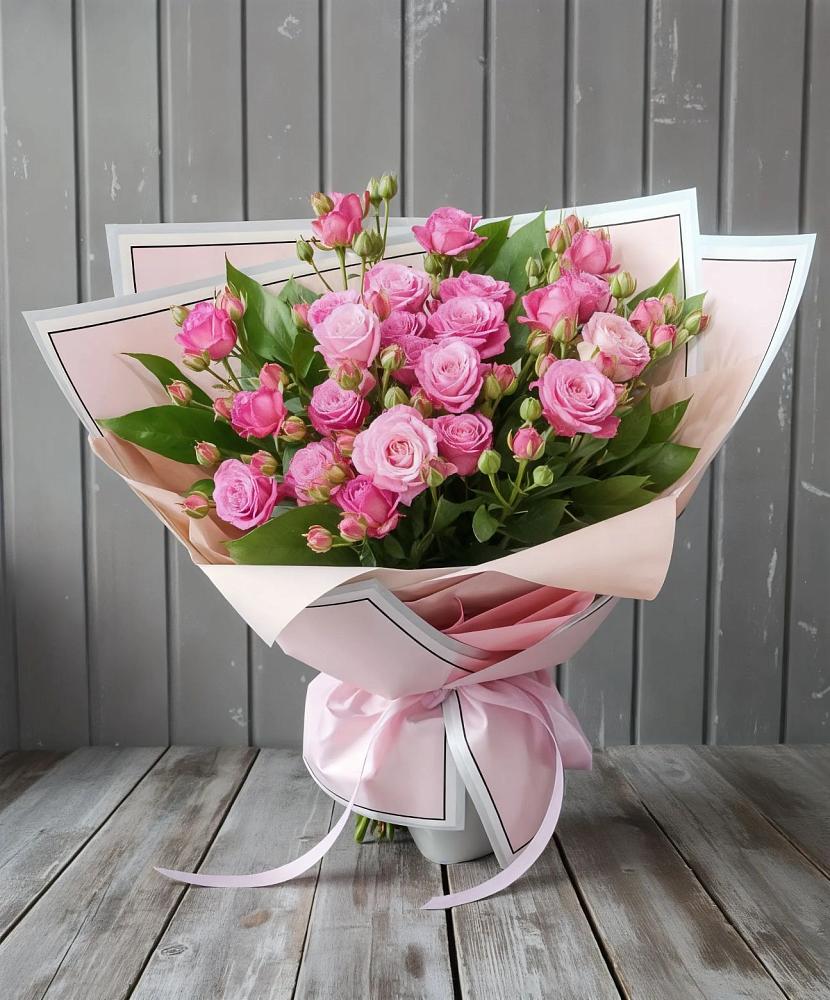 Букет Розовый кустик в Нефтекамске