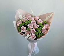 Букет цветов из:  Розы и Хризантемы в Нефтекамске