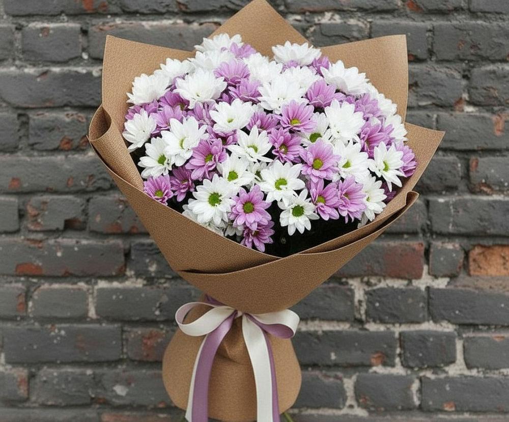 Букет цветов из: Хризантемы в Нефтекамске