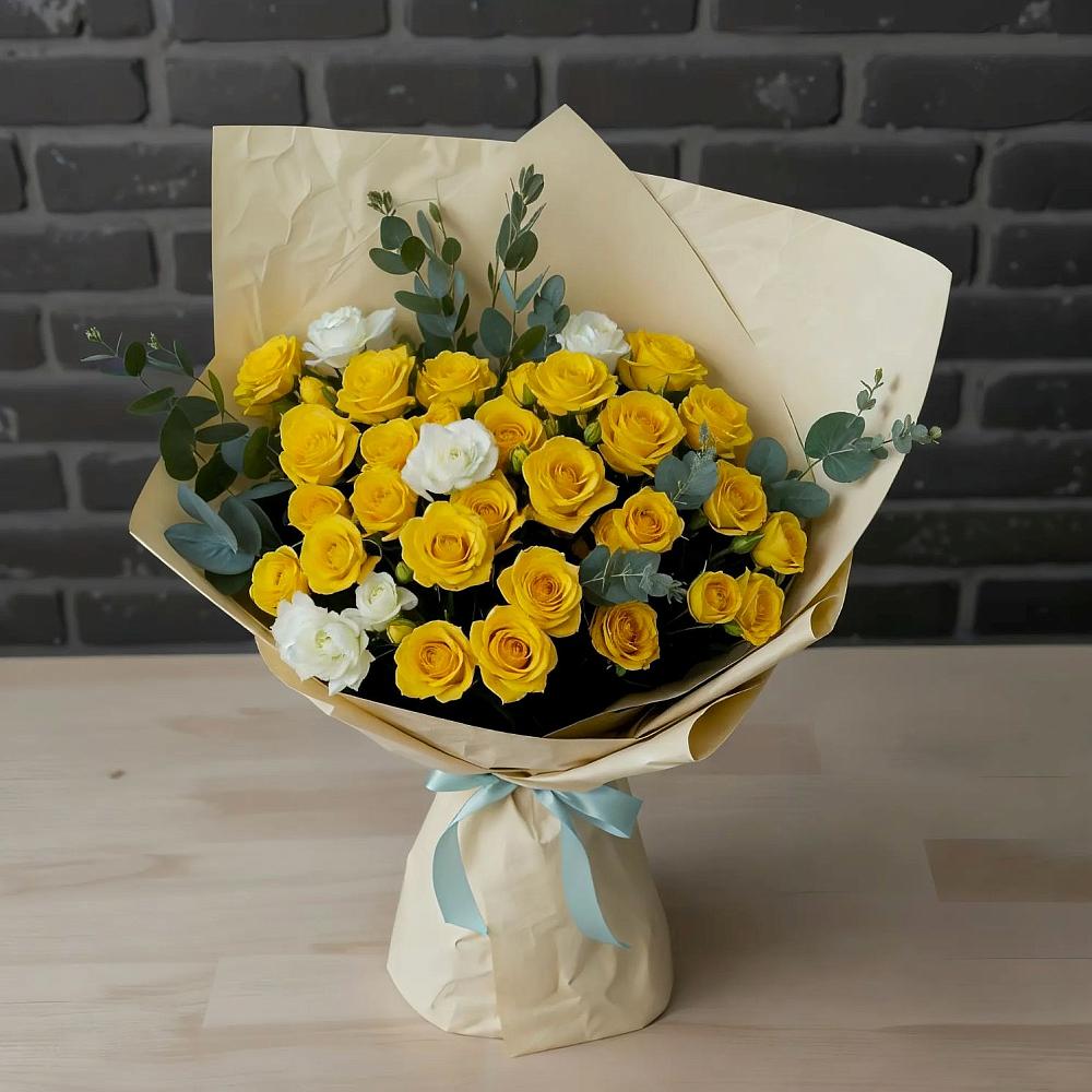 Букет цветов из: Розы в Нефтекамске