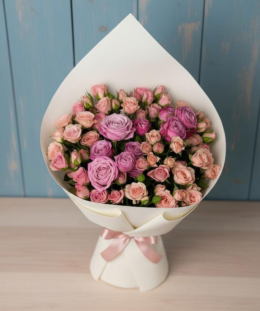 Букет цветов из: Розы в Нефтекамске