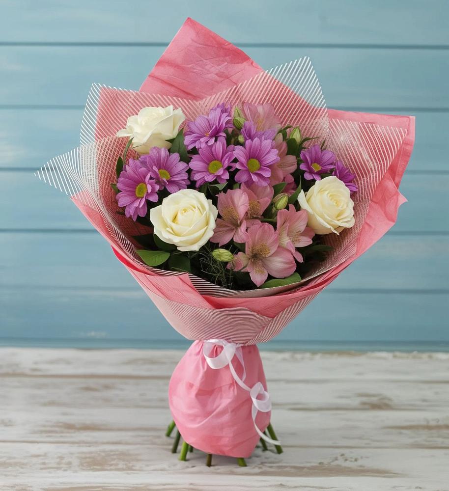 Букет цветов из: Герберы в Нефтекамске