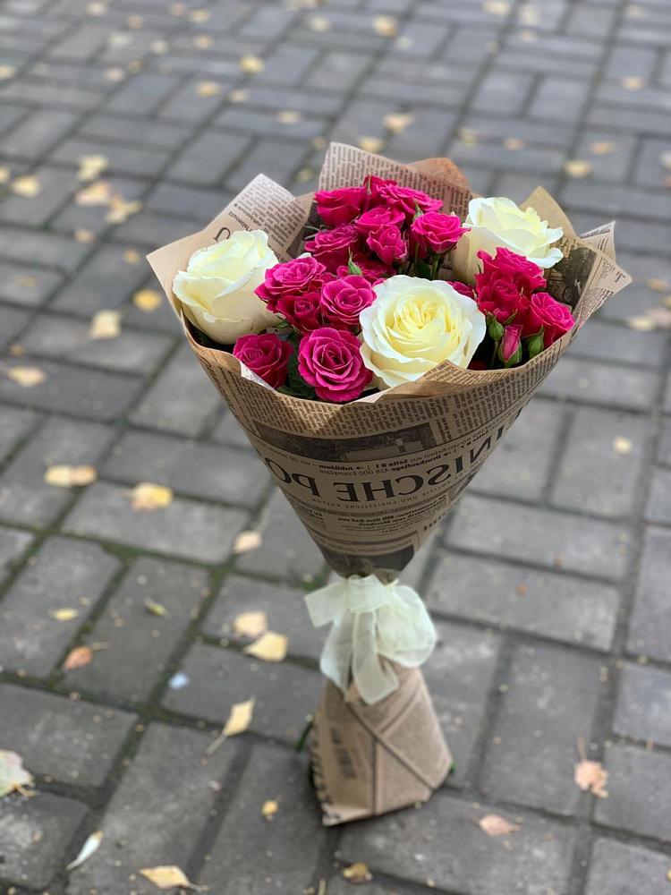 Букет цветов из: Розы в Нефтекамске